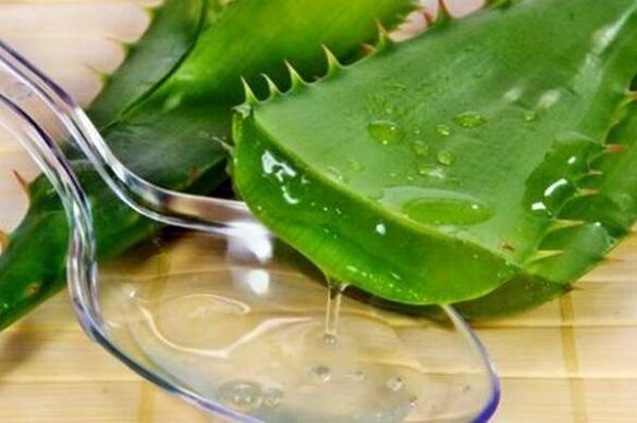 Aloe juice to strengthen erection