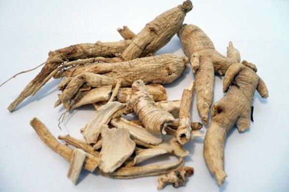 Ginseng root to increase efficiency